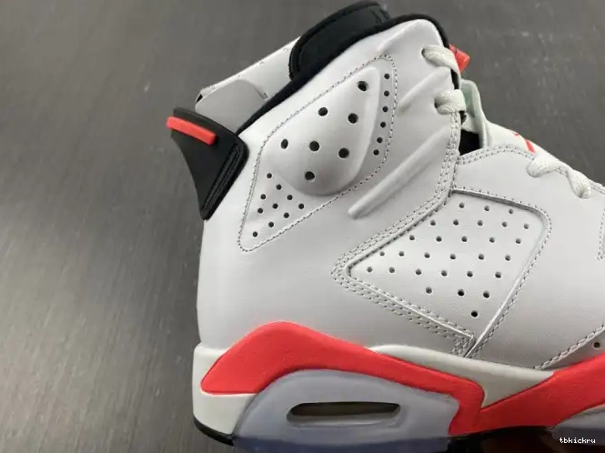 Reps TBkick (2014) Retro 384664-123 Infrared 6 White Jordan 0505